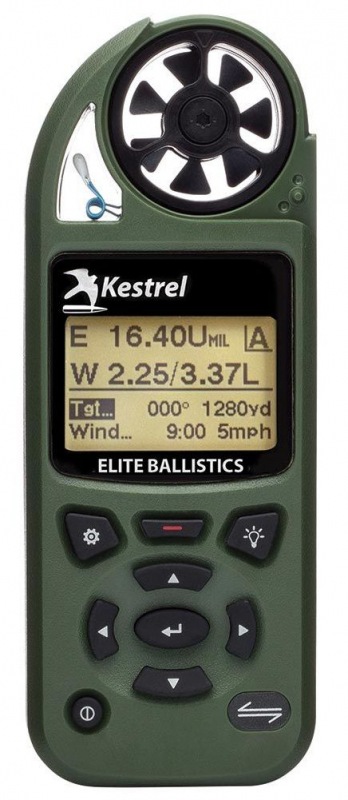 Kestrel 5700 ELITE Ballistics / Applied Ballistics - LiNK