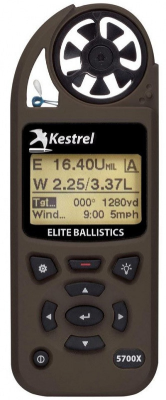 Kestrel 5700X ELITE Ballistics / Applied Ballistics® - LiNK